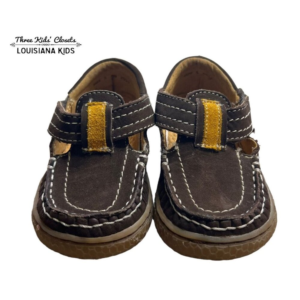 Livie & Luca Sz 5 Brown Suede Leather Shoes
